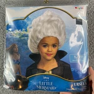 Disney Little Mermaid Ursula Costume Wig Only Child One Size Disguise Target NWT